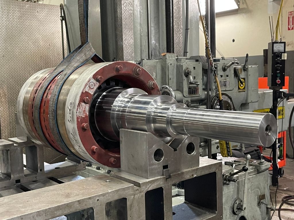 rotor-new-shaft-manufacturing