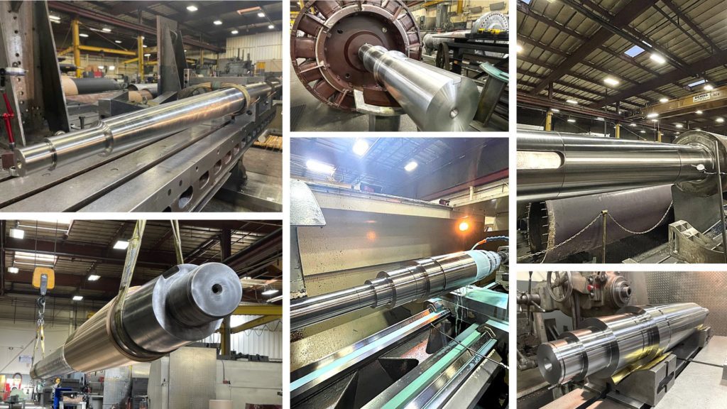 Shafts We Manufacture
(Shafts for steel, marine, pulp & paper, energy, manufacturing, and other heavy industries)