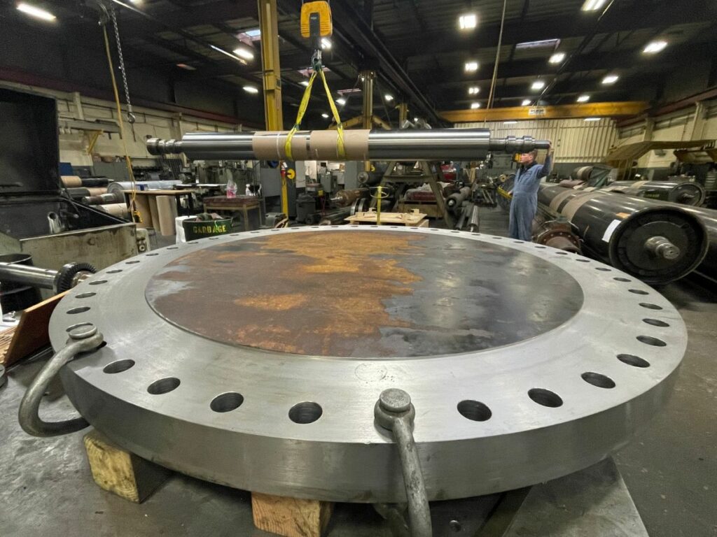 Precision-machining-completed-blindflange