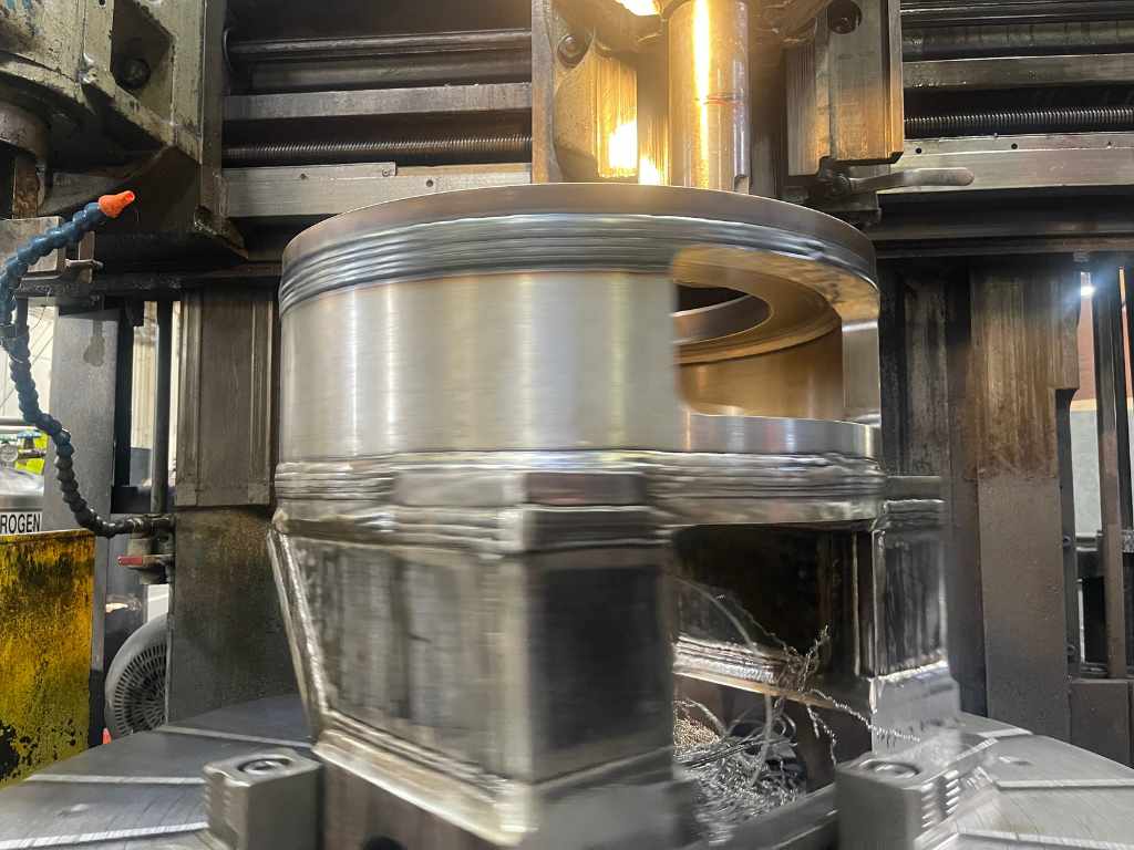 machining hydro valve weldments